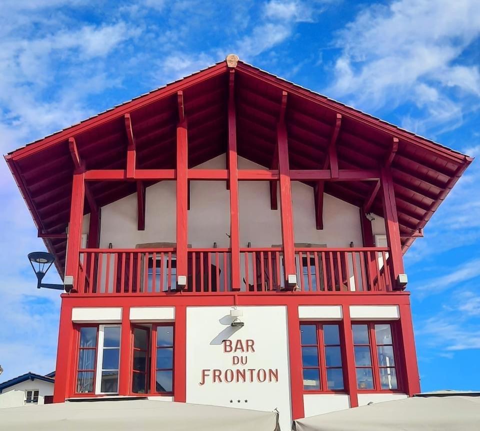 Hotel Du Fronton Bidart Exterior foto